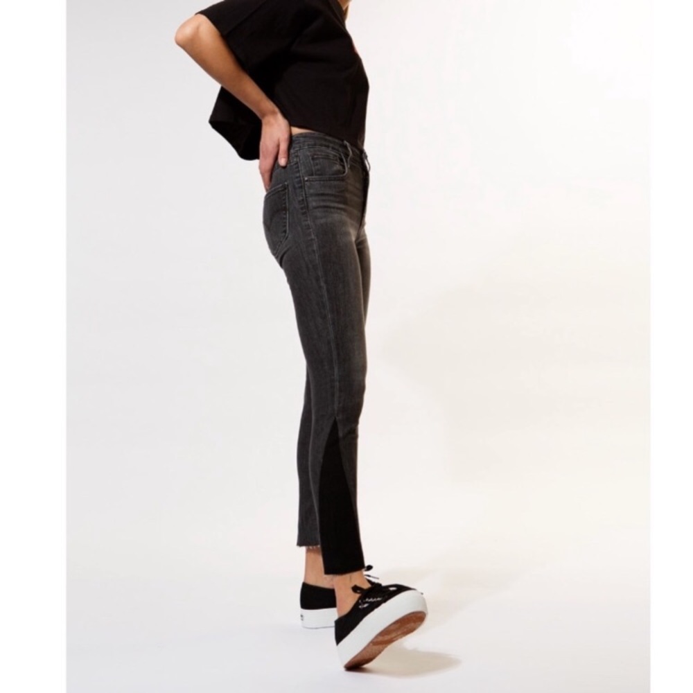 Levi 721 high rise skinny ankle jeans